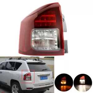 Luz trasera LED izquierda lado del conductor lámpara de freno LED trasera para Jeep Compass 2014-2017 - Imagen 1 de 12