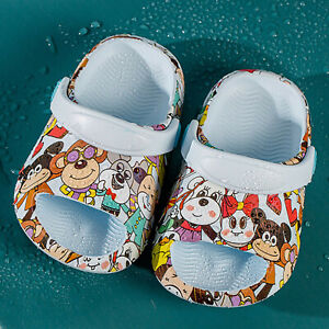 Toddler Infant Kids Baby Boys Girls Cute Cartoon Animal Non-Slip Slippers Shoes