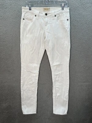 Big Star Jeans Womens 28R White Denim Maddie Skinny Stretch Western Preppy - Image 1 of 4