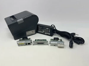EPSON TM-T88V POS RECEIPT PRINTER MODEL M244A Wi-Fi / Ethernet interface + USB - Picture 1 of 7