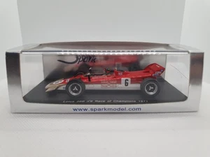 Spark S1763 Lotus 56B #6 Race of Champions 1971 - Emerson Fittipaldi 1/43 Scale - Picture 1 of 9