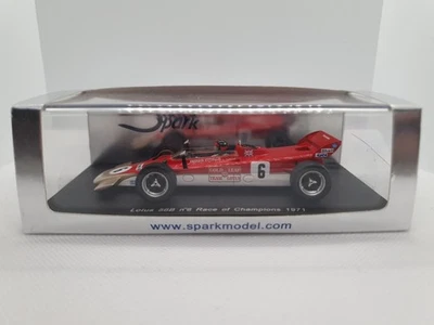 Spark S1763 Lotus 56B #6 Race of Champions 1971 - Emerson Fittipaldi 1/43 Scale - Image 1 of 4
