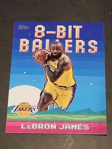 2025-26 Topps Basketball Lebron James 8-Bit Ballers #8B-19 Lakers - Picture 1 of 3