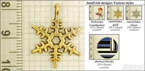Assorted decorative fobs, various designs & watch chain options - Picture 1 of 7