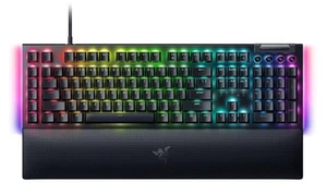 Clavier de jeu mécanique filaire Razer BlackWidow V4 - Interrupteurs verts - Photo 1/7