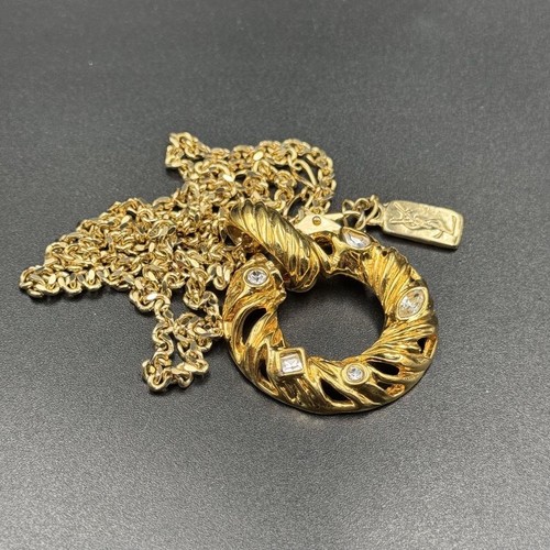 SAINT LAURENT (YSL) Collana YVES SAINT LAURENT Ysl accessori pietra vintage