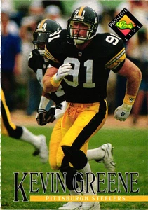 1994 Classic Pro Line Live - #122 Kevin Greene - Steelers - Picture 1 of 2