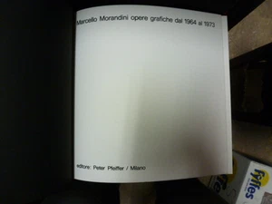 OPERE GRÁFICOS DE 1963 EN 1973, Marcello Morandini. 1a EDIZ. COPIA NUMERADA - Picture 1 of 1