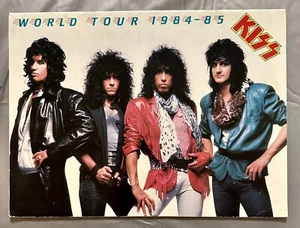 KISS ANIMALIZE World Tour 84/85 Tour Book Program Eric Carr Mark St John - Picture 1 of 14