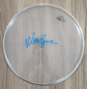 Nate Smith Signed 12" Clear Drumhead Drummer Drum Head Michael Jackson RAD - Picture 1 of 2