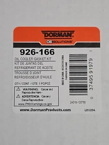 Dorman 926-166 Engine Oil Cooler Seal Kit fits Chevy Cruze NEW - Picture 1 of 1
