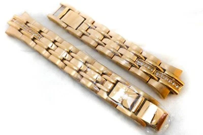 Reliquia zr11962 zr12163 repuesto Queen's Court correa de reloj oro rosa 16 mm 6,25" Foto 1 de 4