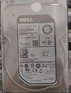 Dell ST4000NM0025 YXG4K 0YXG4K 4TB 7.2k rpm 3.5'' SAS 12Gbps Hard Drive no Tray - Afbeelding 1 van 3