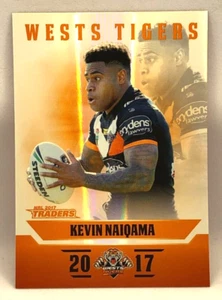 2017 NRL Traders Parallel #PS155 Kevin Naiqama Wests Tigers - Picture 1 of 2