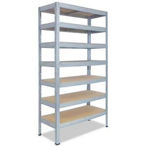 shelfplaza PRO Metallregal Schwerlastregal verzinkt, 230 cm hoch, 167 Varianten - Bild 1 von 8