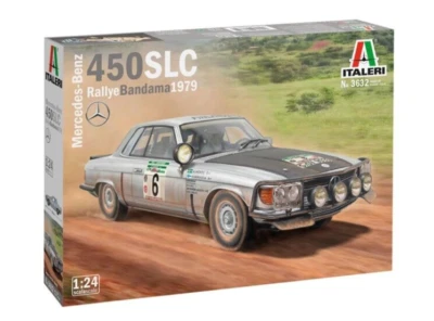 Italeri 3632 Mercedes-Benz 450 SLC Rallye Bandama 1979 1:24 modellismo - Immagine 1 di 4