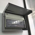 Household Fuse Box Electricity Box Consumer Unit Cover Indoor Use Steel Walled