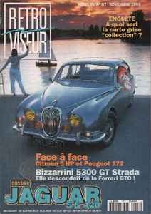 Magazine / Revue RETROVISEUR N°87 Novembre 1995 - Jaguar S & 420 - Picture 1 of 1