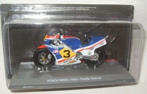 FREDDIE SPENCER (1983) • MODEL HONDA NS500 MOTO GP 1/18 - Zdjęcie 1 z 1