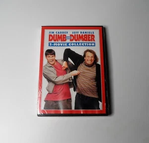Dumb And Dumber / To 2-Movie Collection DVD *NEW & SEALED* Jim Carrey - Foto 1 di 2