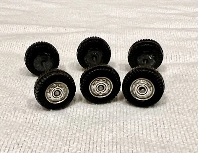 (6) Ruedas y ejes originales para camión Tomica Dandy años 70 Foto 1 de 4