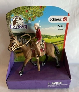 SCHLEICH HORSE SET - WESTERN RIDER - 42112 - Retired - NEW - Picture 1 of 6