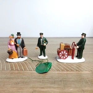 Dept 56 Heritage Village Collection 3er Set Urlaubsreisende mit Box 5571-9 - Bild 1 von 12