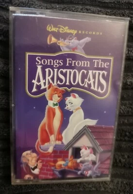 Songs From The Aristocats - Walt Disney Records (Cassette Tape) Foto 1 de 2