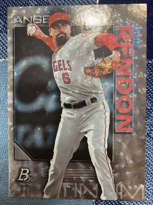 2020 Bowman Platinum Anthony Rendon #64 ICY FOIL PARALLEL Washington Nationals - Image 1 of 2