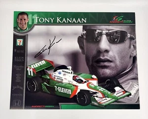AUTHENTIC AUTOGRAPHED Tony Kanaan Signed Indianapolis 500  8 X 10 Photo Indy Car - Picture 1 of 2
