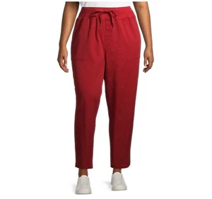 Terra & Sky Women's Plus Size Cargo Utility Ankle Length Capri - Size 1X, NWT - Picture 1 of 6
