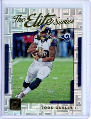 2017 Donruss Elite #56 TODD GURLEY II Rams* - Image 1 of 2