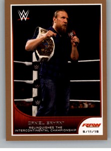 2016 Topps WWE Road to Wrestlemania Bronze Parallel Pick From List