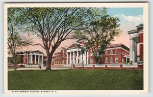 Postcard the State Normal School in Albany, NY - Picture 1 of 2
