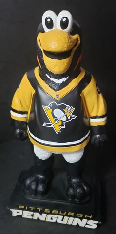 Pittsburgh Penguins 12" Iceburgh  MASCOT STATUE INDOOR OUTDOOR NEW Factory NHL Cover
