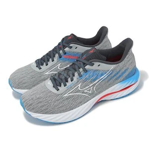 Mizuno Wave Inspire 21 Grey Blue Men Road Running Jogging Shoes J1GC2544-10 - Picture 1 of 8