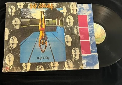 1981 OG Def Leppard High ‘n’ Dry (Mercury) Album Vinyl LP Record. - Image 1 of 4