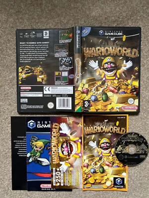 WarioWorld Wario World (Nintendo GameCube) - PAL - MINT COLLECTORS CONDITION! - Image 1 of 4