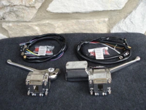 KIT DE CONTROL DE MANILLAR PARA HARLEY SHOVELHEAD 72-81 PIEZAS CONTROL MANUAL - Imagen 1 de 6