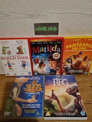 Fantastic Mr Fox Matilda (DVD, 2002) [BFG] {Roald Dahl Bundle} [Region 2] [UK] - Image 1 of 4
