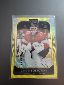 2021-22 O-PEE-CHEE PLATINUM NEON YELLOW SURGE SERGEI BOBROVSKY#109 - Picture 1 of 2
