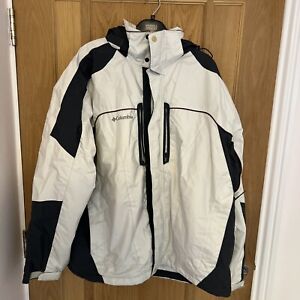 Columbia Men’s Ski Jacket Omni Tech Waterproof Windproof Breathable Size XL