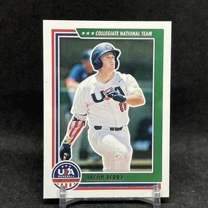 JACOB BERRY 2022 Panini STARS & STRIPES USA 1st Baseball Card MARLINS Draft - Picture 1 of 2