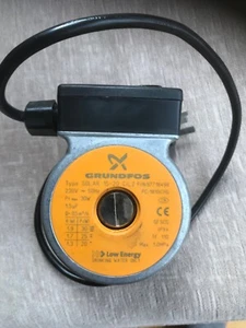 Grundfos UPS 15-20 CIL2 Solar Hot Water 3 Speed Circulation Pump inc 500mm Lead - Picture 1 of 3