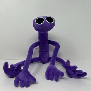Muñeca de peluche de dibujos animados de monstruo púrpura Rainbow Friend - Imagen 1 de 9