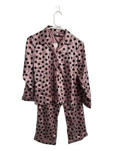 Chi Chi London Floral Polka Dot Short Pyjama Set Print UK 10 - Picture 1 of 8