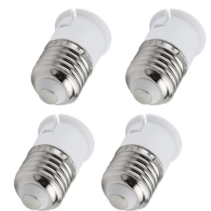 Durable Screw E27 To Bayonet B22 Light Bulb Adaptor Lamp Converter Holder 1-10X - Picture 1 of 22