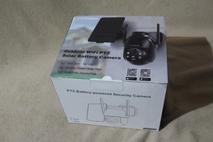 See Vision Solar Überwachungskameras kabellos Outdoor, 2K batteriebetrieben PTZ WLAN - Bild 1 von 4