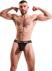 Men’s N2N VU11 Verge Bikini - Large Black New With Tags - Picture 1 of 4