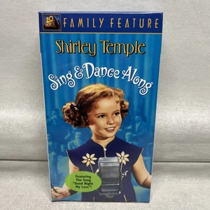 Shirley Temple - Sing Dance Along (VHS, 1998) Sealed NEW With Watermark - Picture 1 of 8
